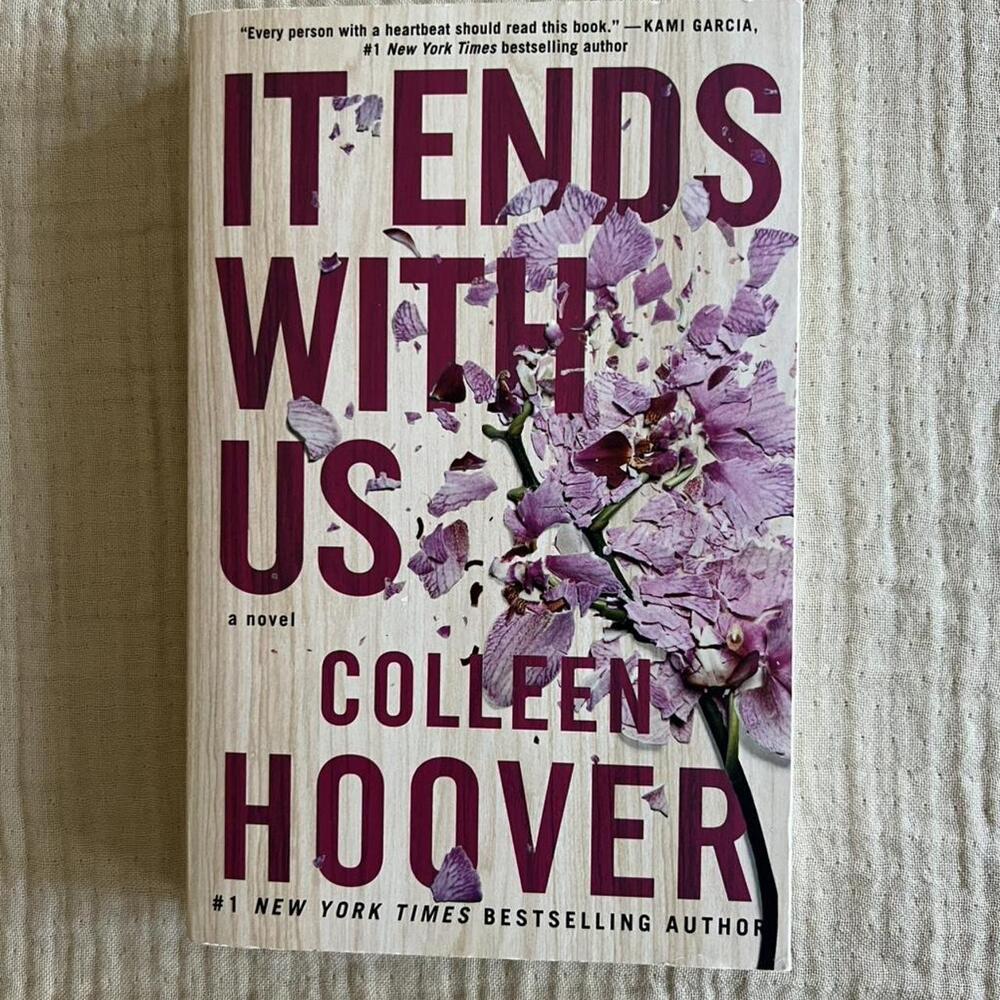 It Ends With Us book by Colleen Hoover